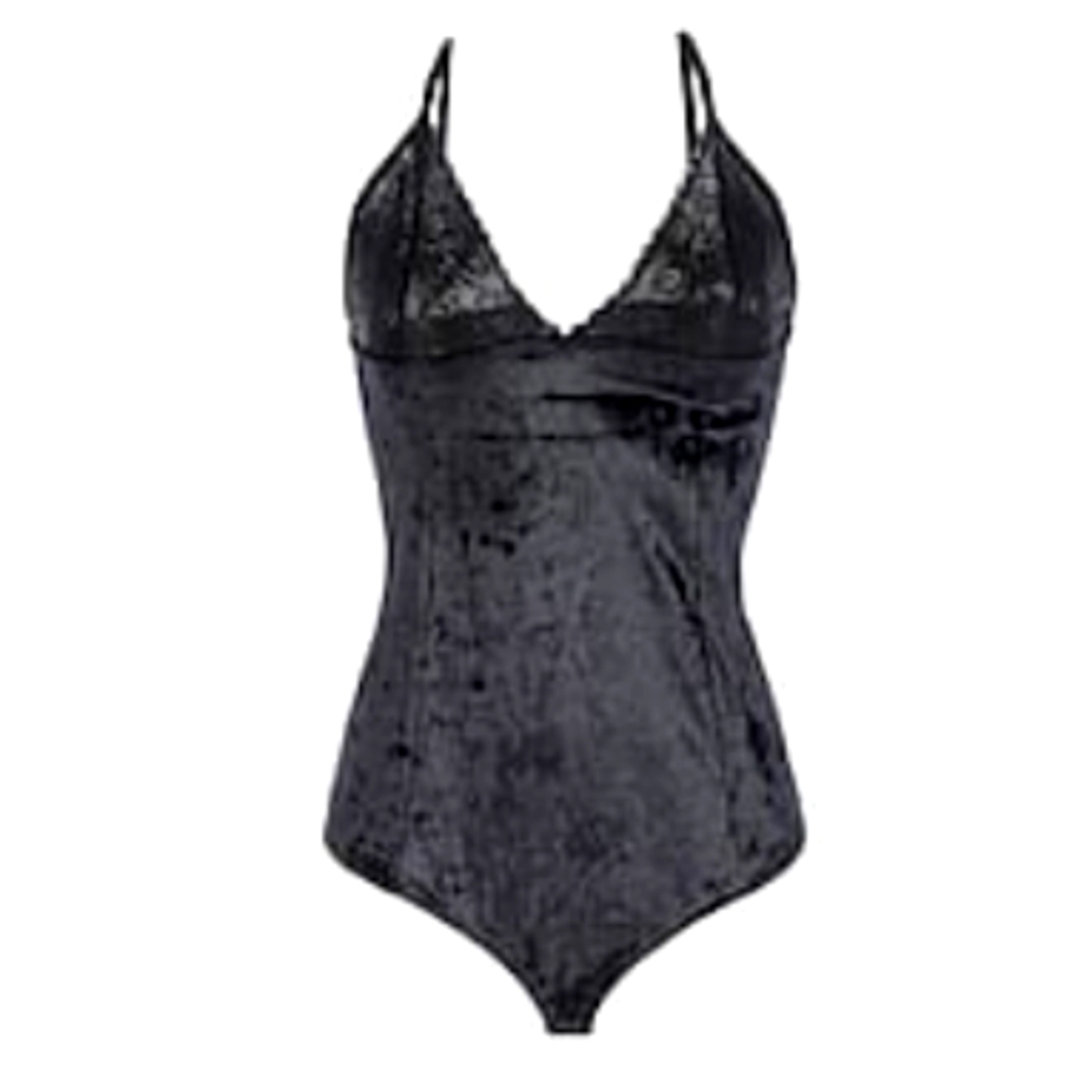 NWT - PATRIZIA PEPE  Velvet Bodysuit